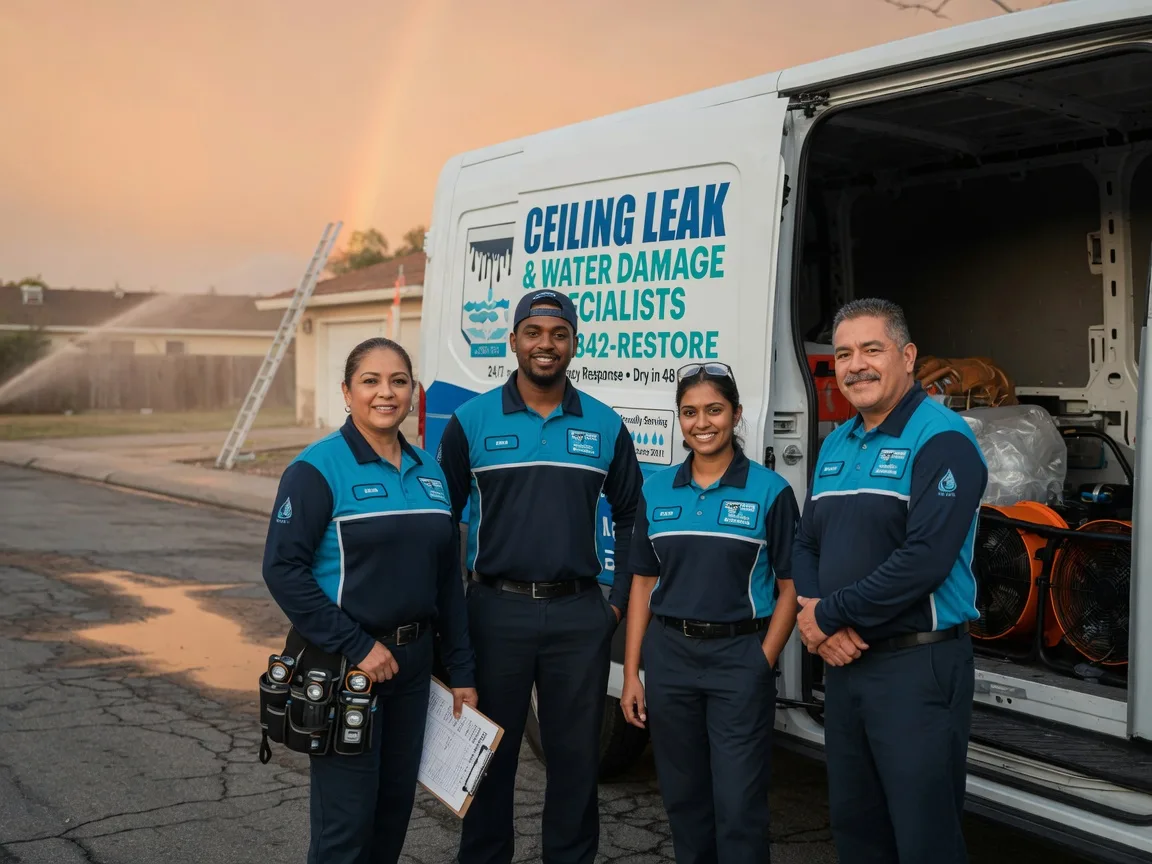 Ceiling Leak Cleanup company in Burnettsville, IN